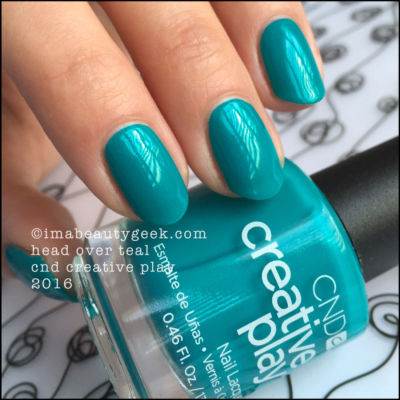CND Creative Play Nagellack Lack in Head Over Teal - 13,6ml *3 FÜR 2*