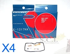 SUZUKI GSF600 ST- SK2 BANDIT KEYSTER CARBURETOR REBUILD KITS 1997 - 2002 x 4