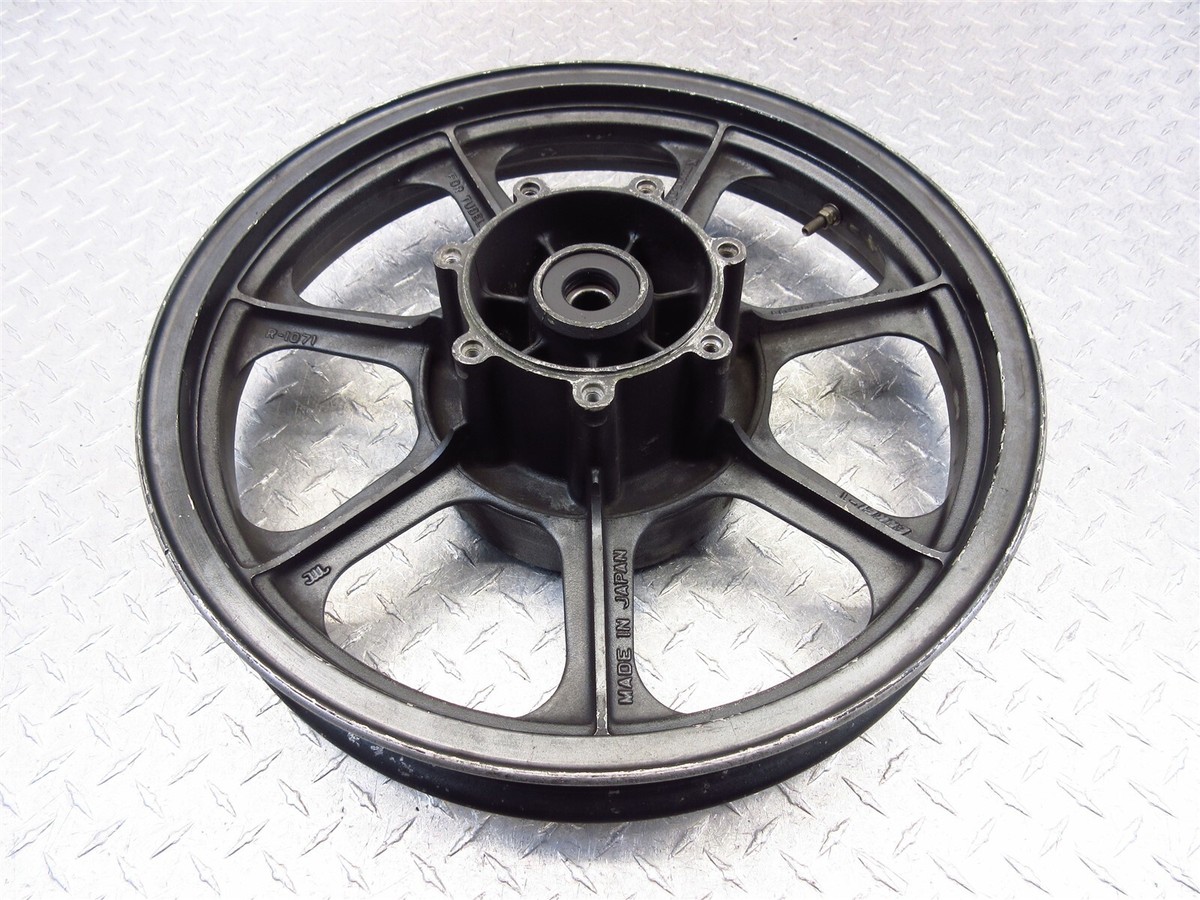 kz1000 純正ホイール 95 Kawasaki Kz1000 KZ 1000 Police OEM Rear Wheel 18 Inch for sale