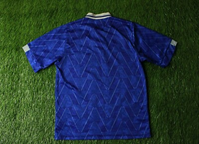 Maillot Everton Umbro Domicile 1988-1991, Taille S (34/36) - Vintage Angleterre