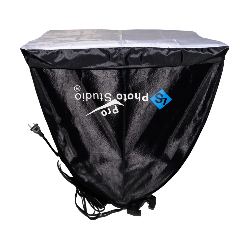 LS Pro Studio 16x16x19 Softbox Light Kit w/ Diffuser & Cord – No Bulb - Image 3 of 4