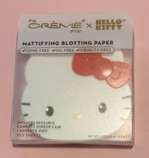Hello Kitty Mattifying Blotting Paper  Reusable Mirror Compact The Creme Shop
