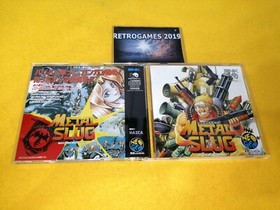 Neo Geo CD  METAL SLUG   Neogeo CD SNK  SPINE CARD.