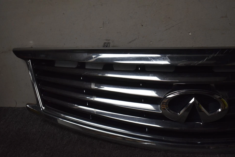 2009-2013 INFINITI G37 LEATHER UPPER GRILLE FACTORY OEM - Imagem 2 de 4