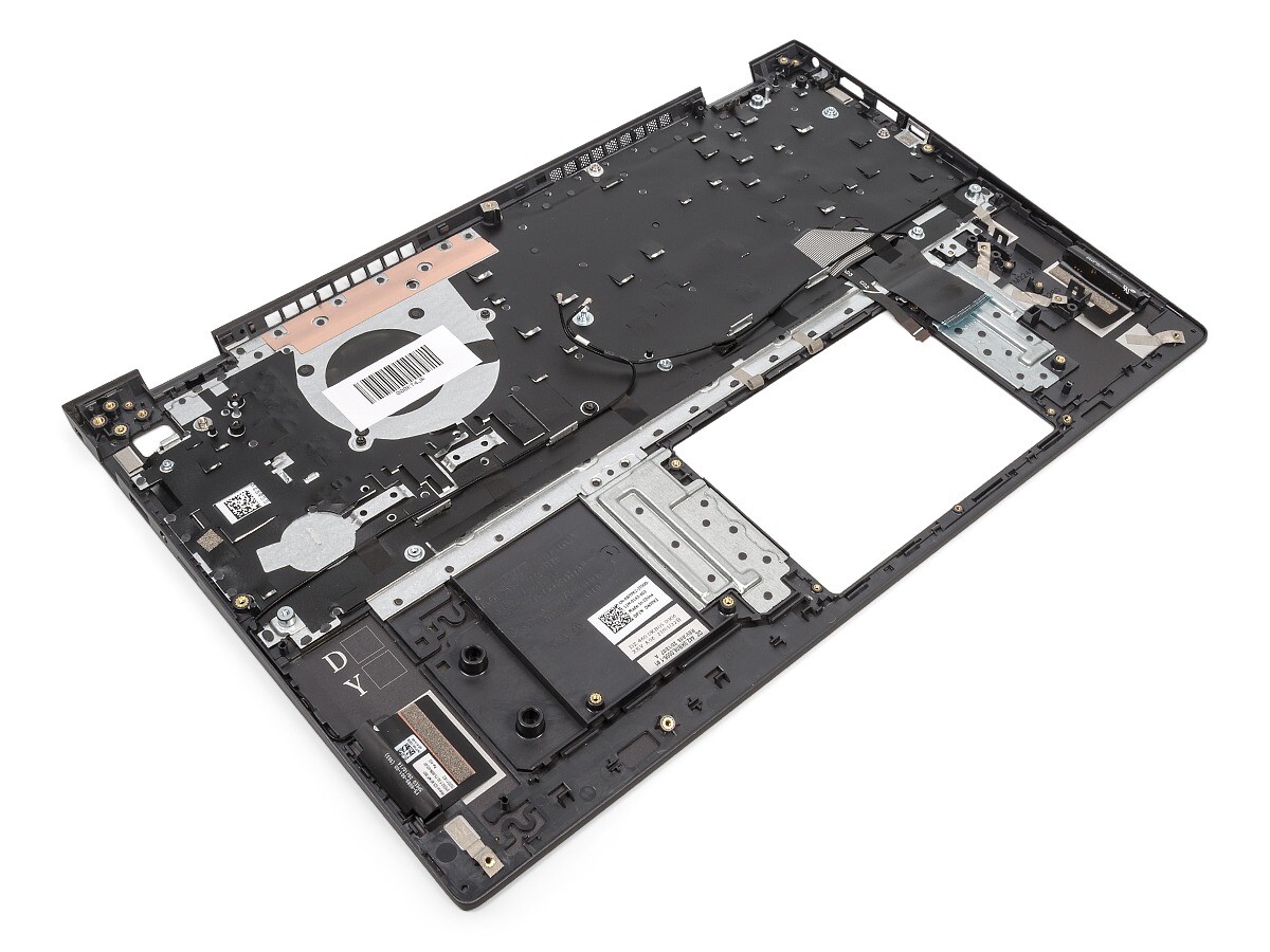 Repose-poignets Clavier Rétroéclairé Pour Dell Vostro 5501/5502 - FRANÇAIS AZERTY, Référence W7PK2+5T3V7 - Neuf D'origine