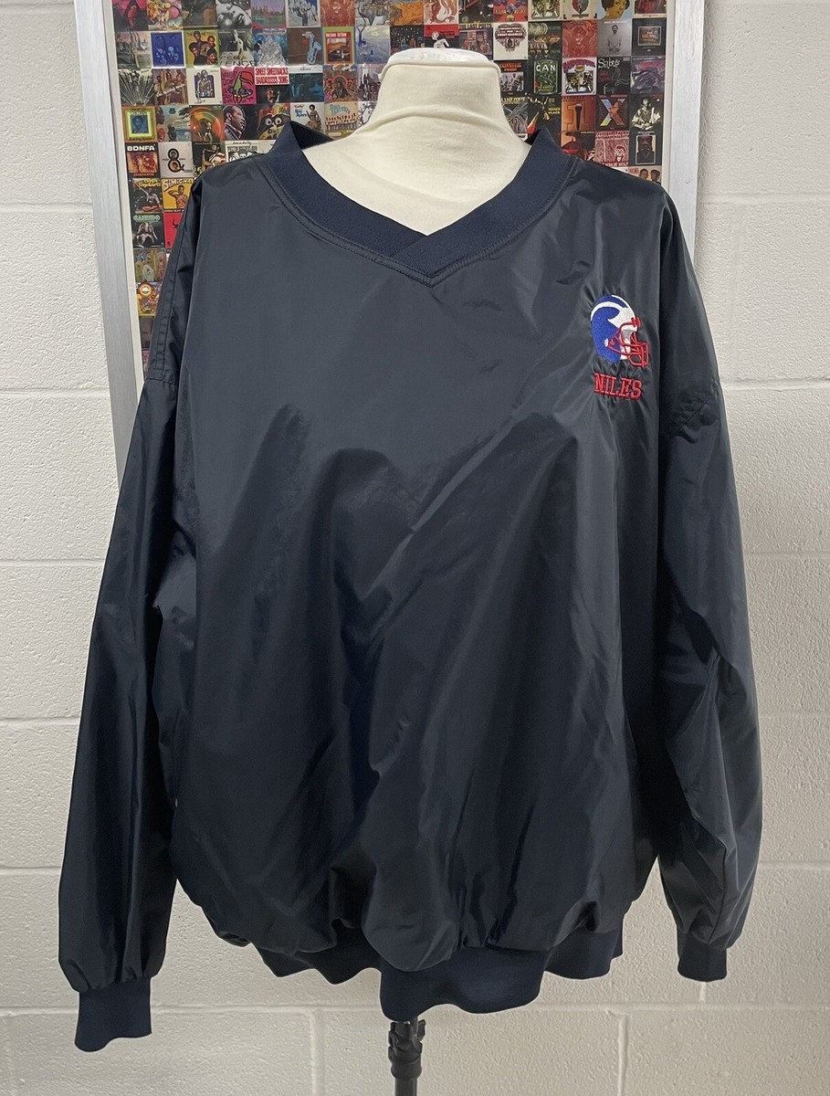 VINTAGE NILES McKINLEY HIGH RED DRAGONS FOOTBALL VINTAGE PULLOVER