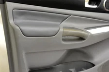 Fits 05-15 Toyota Tacoma Faux Leather Door Panel Armrest Dark Gray