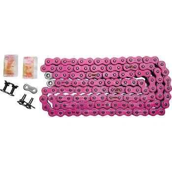 RK Pink 520 Max X Drive Chain 120 Links RX Ring Kawasaki KDX200 83
