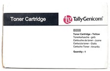 Tally Genicom 043338 Original Yellow Toner For Tally 8008 / T8008 [A Box]