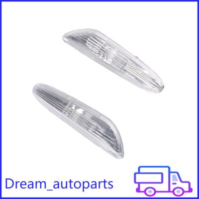 LED Side Marker Turn Signal Light Left Right For BMW E60 E61 5-Series 2004-2010