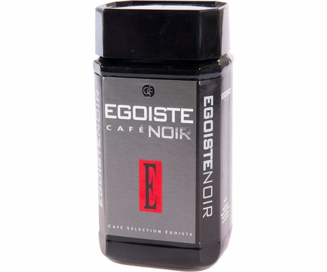 4Pack Egoiste Cafe Noir Instant Coffee 100g Premium Grade