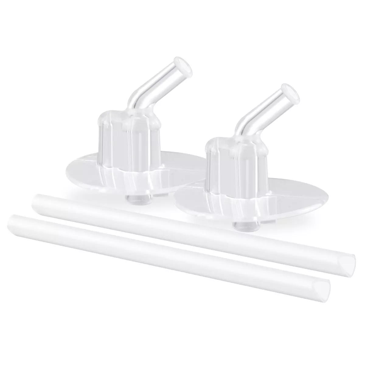 THERMOS Funtainer 2 Replacement Straws & Mouthpieces Set for Lids w/ Carry  Loop 9311701401241