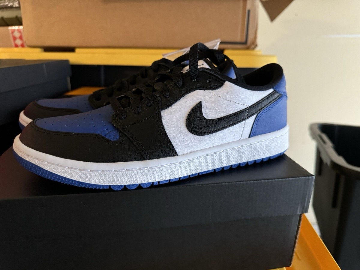 NIKE AIR JORDAN 1 LOW G GOLF ROYAL TOE DD9315 102 SIZE 8.5 NIKE AIR JORDAN 1 LOW G GOLF ROYAL TOE DD9315 102 SIZE 8.5