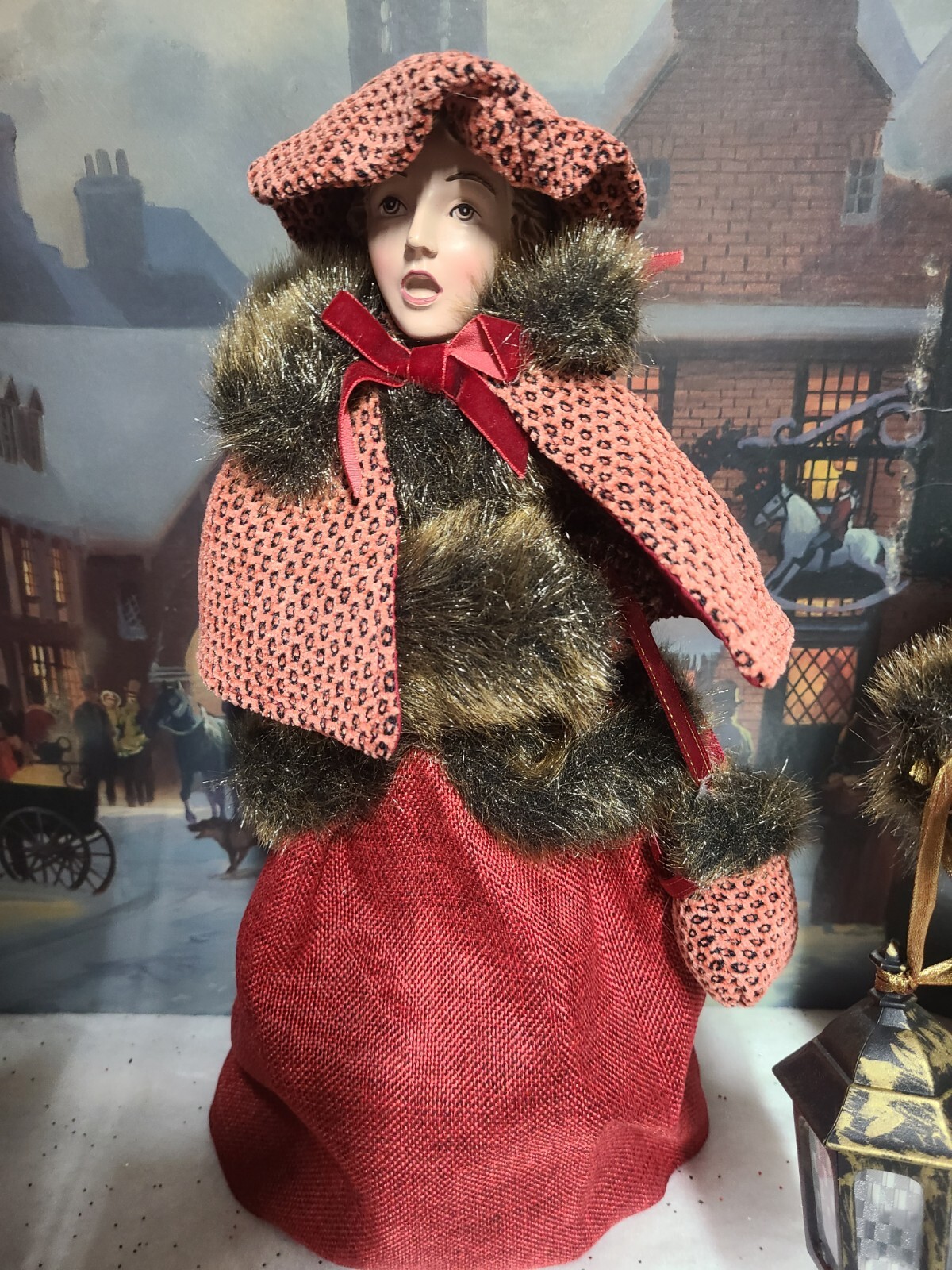 QVC Valerie Parr Hill DickensStyle Victorian Christmas Caroler Family Porcelain eBay