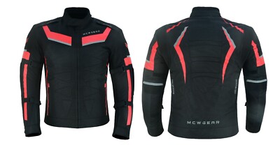 Motorradjacke CE Level 2 Schutz Wasserdicht Motorrad Textil Cordura