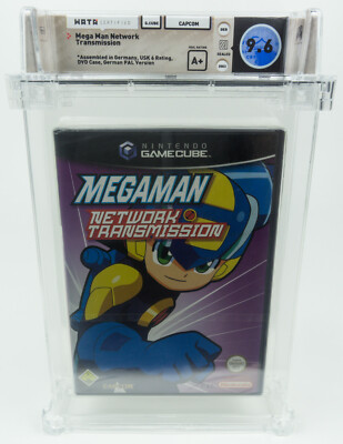 Nintendo Gamecube *Mega Man Network Transmission* Sealed WATA 9.6 A+ no VGA