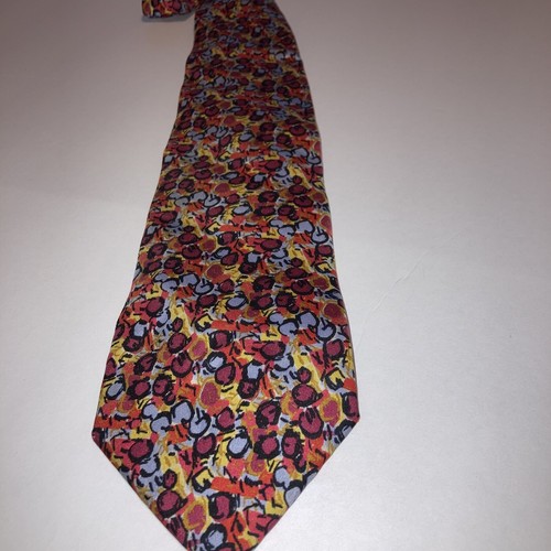 Andre Claude Canova Floral Tie Georges Duboeuf