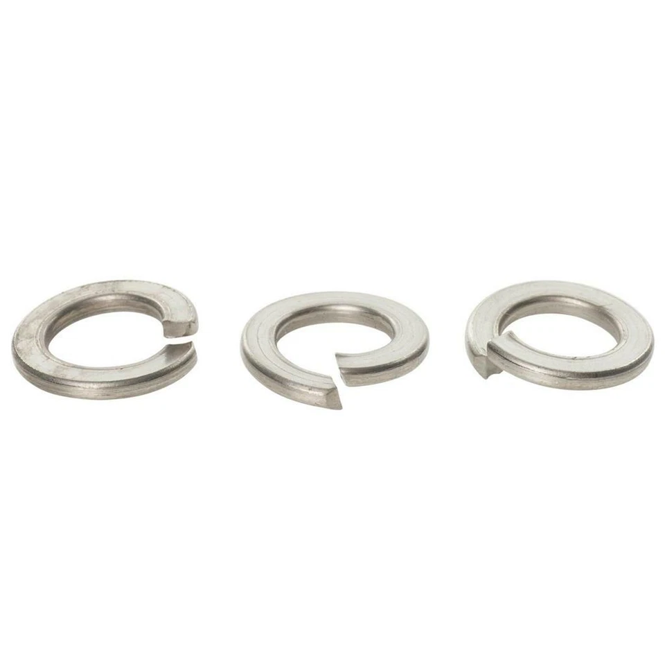 BOLT BASE M2 M2.5 M3 M4 M5 M6 M8 M10 M12 STAINLESS STEEL RECTANGLE / FLAT SPRING WASHERS