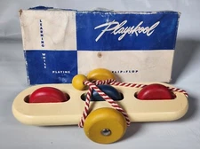 vintage playskool Wooden Flip Flop