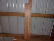 2 PC CHERRY BOARDS WOOD WIDE KILN DRIED 3/4" THICK LOT 591A FLAT