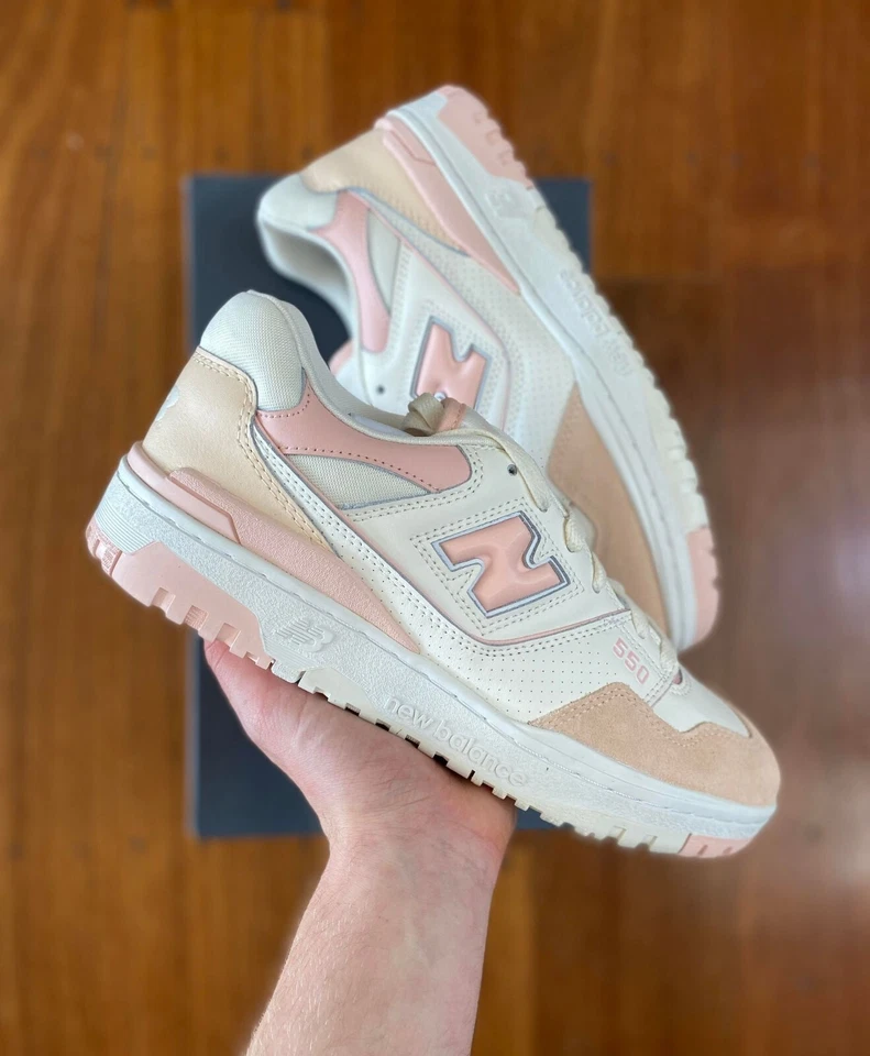 New Balance 550 "White Pink" Womens Sneaker (BBW550WP) US 10W ✅ - Image 2 of 4