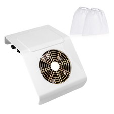 Nail Dust Collector with Hand Rest Nail Salon Dust Suction Machine Low K8E8