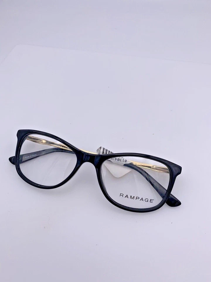 Marco de gafas auténtico Rampage RA197 51-16-135 negro 001 Foto 2 de 4