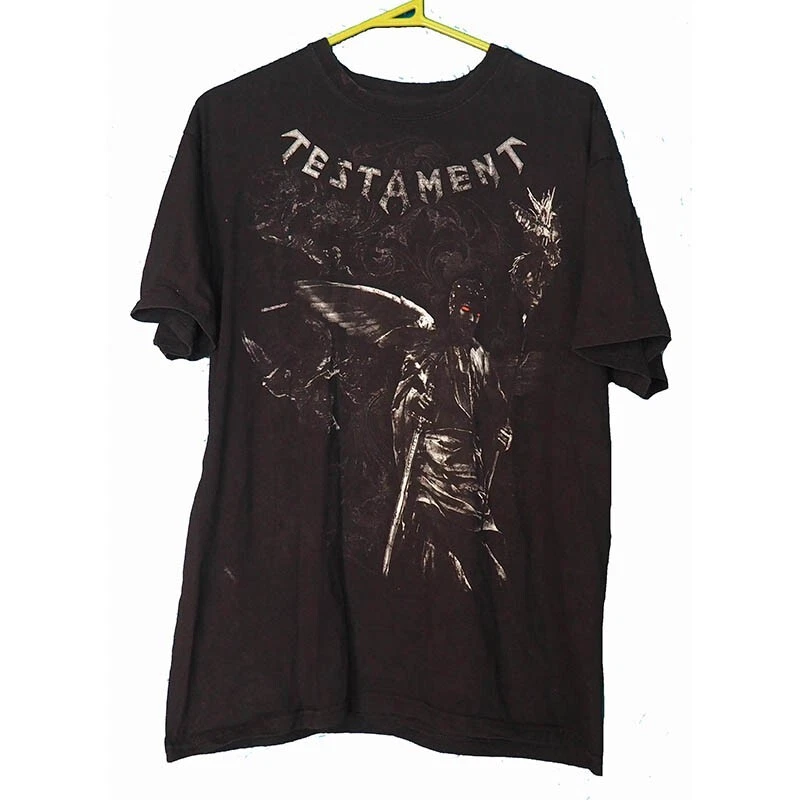 Testament "Damnation Vacation" 2008 T-SHIRT Size L Vintage, slayer, anthrax - Photo 1/4