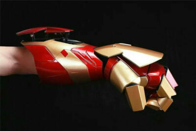 1:1 Iron Man MK42 Arm/Palm Wearable Blaster Gauntlet MK42 LED