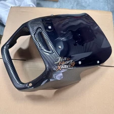Carbon Fiber Front Upper Nose Headlight Fairing For KAWASAKI ZRX1100 ZRX1200