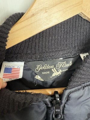 Spiewak Golden Fleece Quilted Bomber Jacket USA Black 46 | eBay