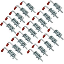 Yaemarine Metal Lock Barrel Bolt Spring Loaded Latch 6.6 Inch W/Grip Heavy Duty
