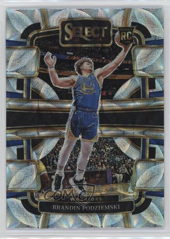 2023-24 Panini Select Concourse Scope Prizm Brandin Podziemski #93 gb2