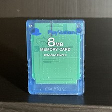 PlayStation 2 Memory Card 8gb MagicGate Blue