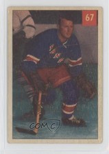 1954-55 Parkhurst Leo Reise (Text Back) #67 5c8