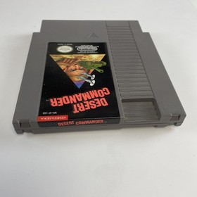 Desert Commander (Nintendo Entertainment System NES, 1989) W/ Manual Tested 