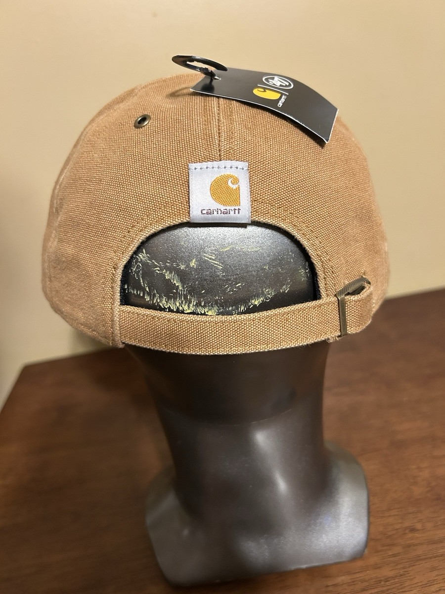 Toronto Maple Leafs Carhartt x '47 Clean Up Hat Duck Cloth Brown