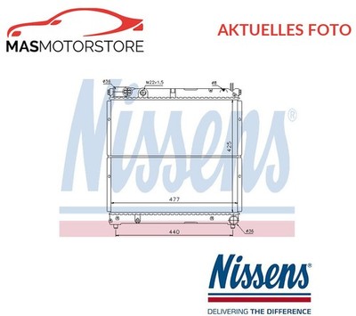 KÜHLER WASSERKÜHLER MOTORKÜHLER NISSENS 64164 P FÜR SUZUKI SAMURAI 1.9L 46KW