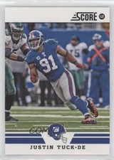 2012 Score Justin Tuck #37 11um