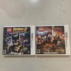 Lego Nintendo 3DS Game Lot - Lord of The Rings And Batman 2 DC Super Heroes