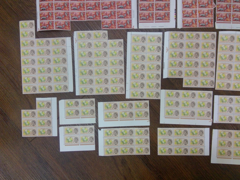 SG 637 - 638 ПРИРОДЫ 1963 ПАМЯТНЫЙ В БЛОКАХ MNH 240 НАБОРЫ CAT £120 - Изображение 2 из 4