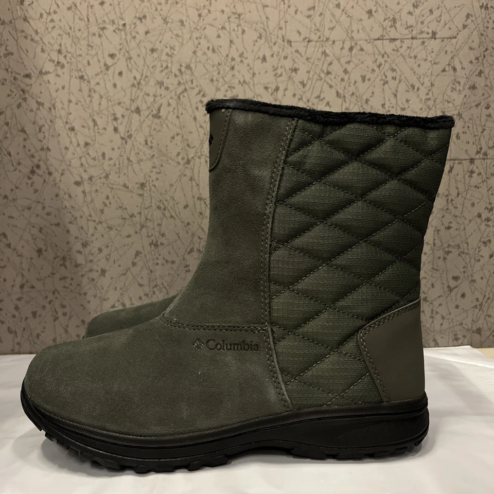 Columbia Ice Maiden Slip III Women's Snow Boots Size 8 Green BL5217 339 New - Image 3 of 4