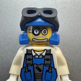 LEGO Power Miner Minifigure Brains Goggles 8961 PM013 Retired