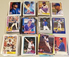 HUGE MLB 1,000 Baseball Card Team Lot: Chicago Cubs HOF RC Stars Inserts +BONUS