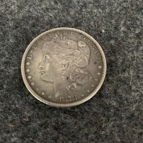 1878-CC $1 Morgan Silver Dollar lightly circulated AU condition, nice appearance