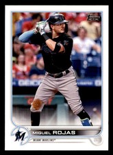 2022 Topps #544 Miguel Rojas Miami Marlins