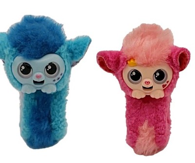 Little Live Pets Wrapples Pink & Blue Interactive Slap Bracelets Lights & Talks 