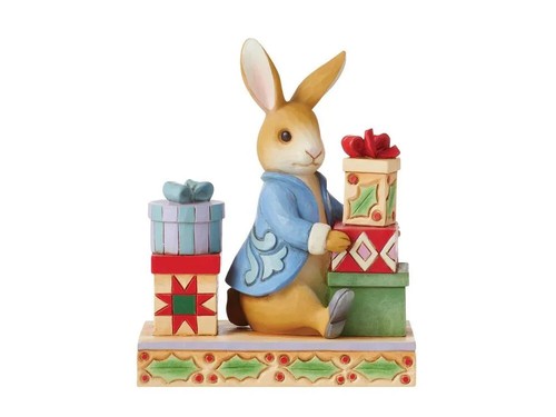 Beatrix Potter by Jim Shore - Peter With Presents - Presents of Happiness, Joy & - Picture 2 of 5