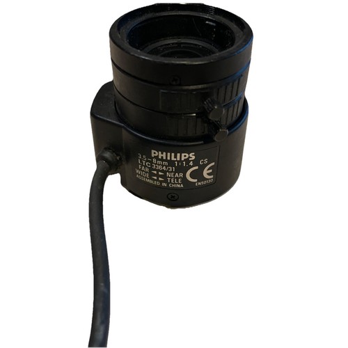 Philips LTC3364/31 3.5-8mm 1:1.4 CCTV CS DC DRIVEN Camera Lens $12.00