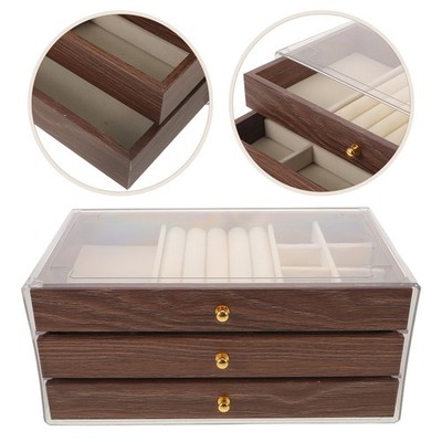  Organizer Für Schmuck Ohrringaufbewahrungshalter Klassische Schmuckbox